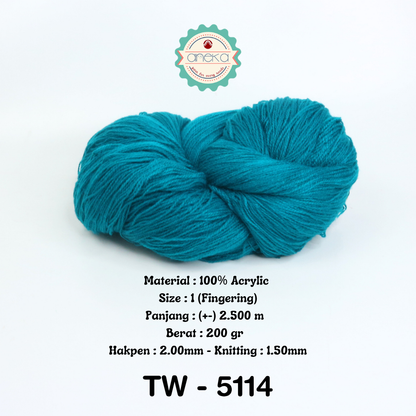 KATALOG - Benang Rajut Wool Aneka / Wol / Siet Yarn 200 gram (BENTUK HANK, TIDAK DIGULUNG) Part 1