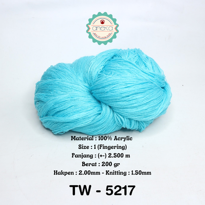 KATALOG - Benang Rajut Wool Aneka / Wol / Siet Yarn 200 gram (BENTUK HANK, TIDAK DIGULUNG) Part 1