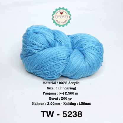 KATALOG - Benang Rajut Wool Aneka / Wol / Siet Yarn 200 gram (BENTUK HANK, TIDAK DIGULUNG) Part 1