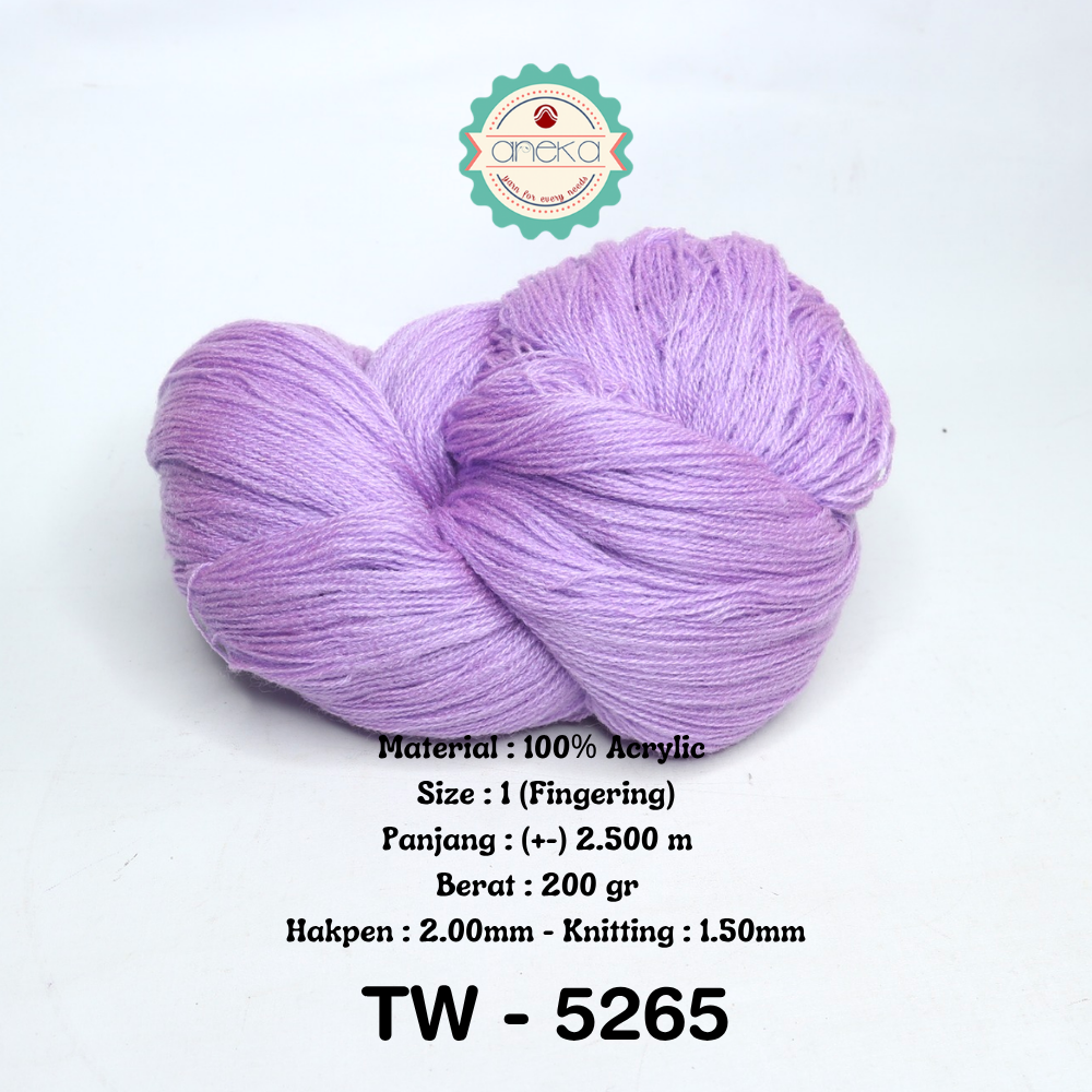 KATALOG - Benang Rajut Wool Aneka / Wol / Siet Yarn 200 gram (BENTUK HANK, TIDAK DIGULUNG) Part 1