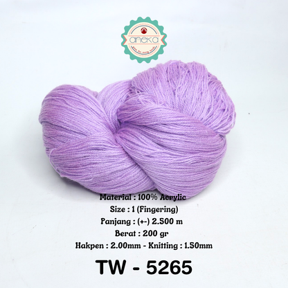 KATALOG - Benang Rajut Wool Aneka / Wol / Siet Yarn 200 gram (BENTUK HANK, TIDAK DIGULUNG) Part 1