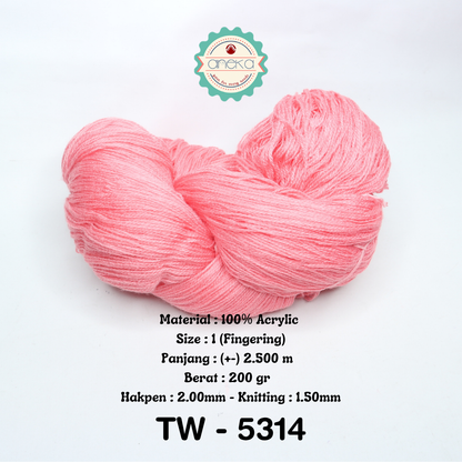 KATALOG - Benang Rajut Wool Aneka / Wol / Siet Yarn 200 gram (BENTUK HANK, TIDAK DIGULUNG) Part 1