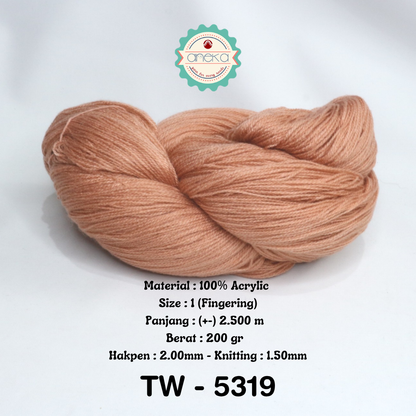 KATALOG - Benang Rajut Wool Aneka  / Wol / Siet Yarn 200 gram (BENTUK HANK, TIDAK DIGULUNG) Part 2