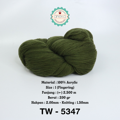 KATALOG - Benang Rajut Wool Aneka  / Wol / Siet Yarn 200 gram (BENTUK HANK, TIDAK DIGULUNG) Part 2