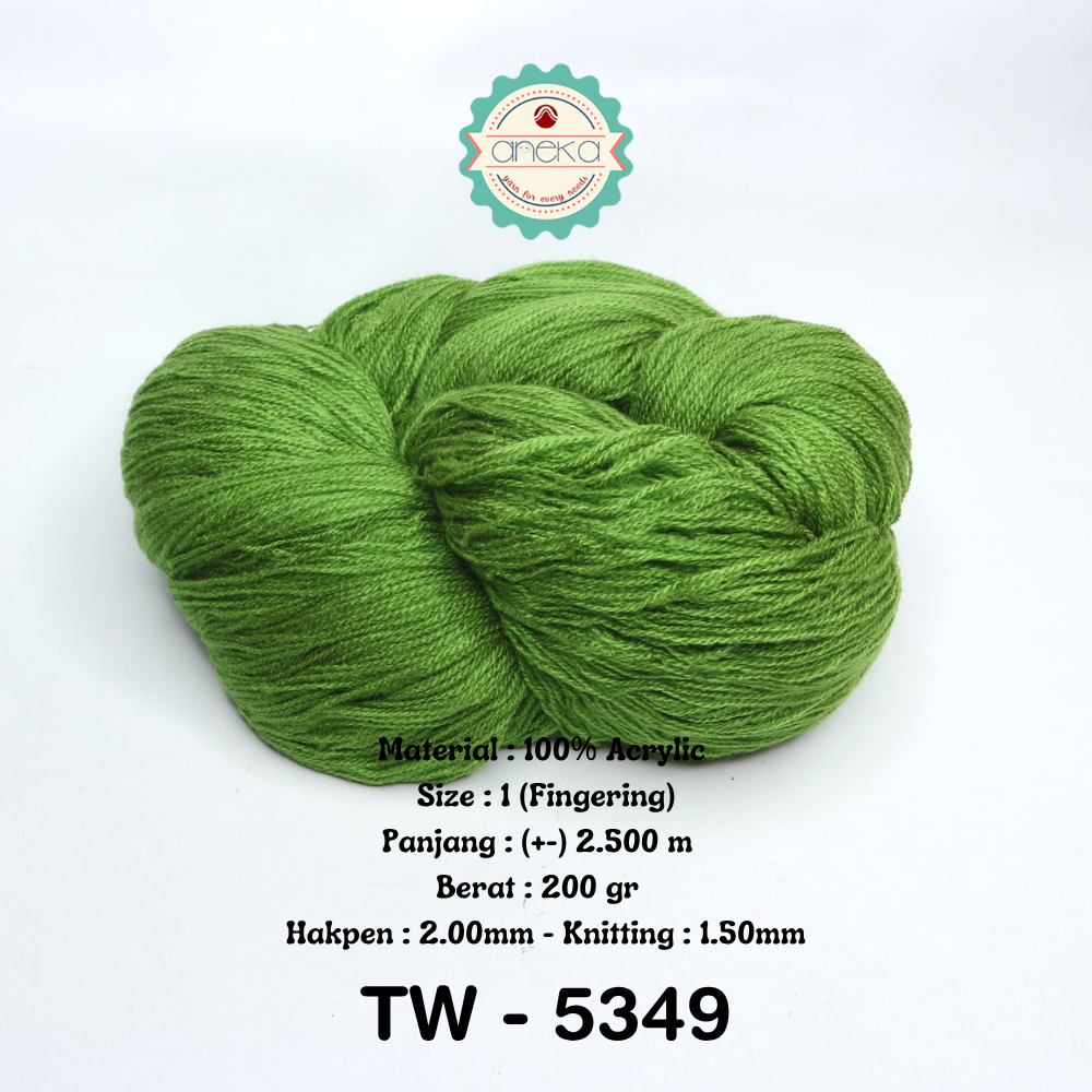 KATALOG - Benang Rajut Wool Aneka  / Wol / Siet Yarn 200 gram (BENTUK HANK, TIDAK DIGULUNG) Part 2