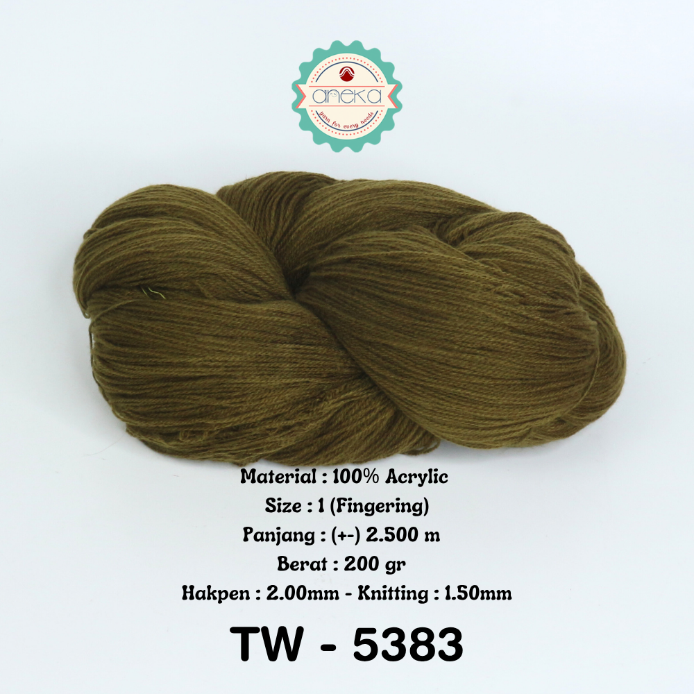 KATALOG - Benang Rajut Wool Aneka  / Wol / Siet Yarn 200 gram (BENTUK HANK, TIDAK DIGULUNG) Part 2