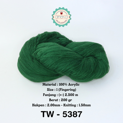 KATALOG - Benang Rajut Wool Aneka  / Wol / Siet Yarn 200 gram (BENTUK HANK, TIDAK DIGULUNG) Part 2