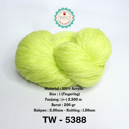 KATALOG - Benang Rajut Wool Aneka  / Wol / Siet Yarn 200 gram (BENTUK HANK, TIDAK DIGULUNG) Part 2