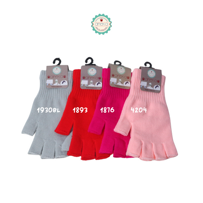 KATALOG - Sarung Tangan Dewasa  Buntung Polos / Knit Gloves