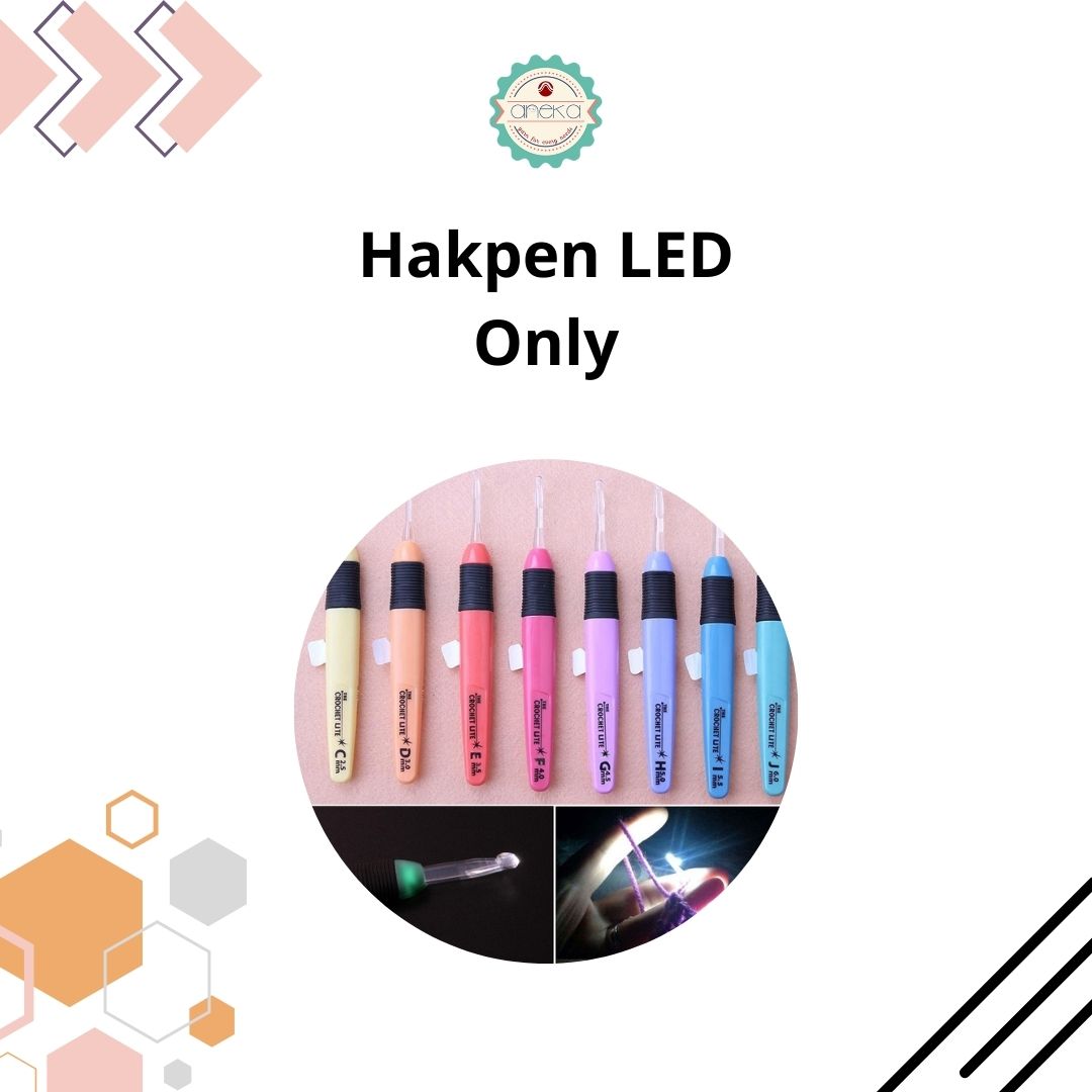 AnekaBenang - Hakpen LED set