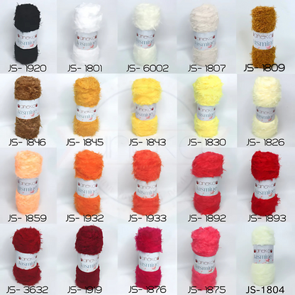 KATALOG - Benang Rajut Bulu Halus Jasmine Yarn / Cashmere Plush