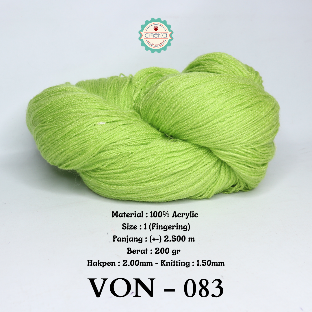 KATALOG - Benang Rajut Wool / Wol / Siet Yarn 200 gram VONEL (BENTUK HANK, TIDAK DIGULUNG) PART 3