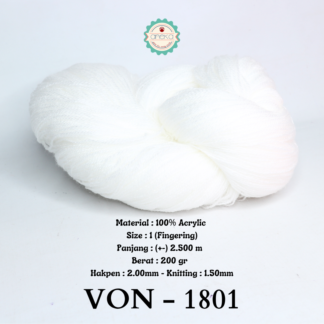 KATALOG - Benang Rajut Wool / Wol / Siet Yarn 200 gram VONEL (BENTUK HANK, TIDAK DIGULUNG) PART 1