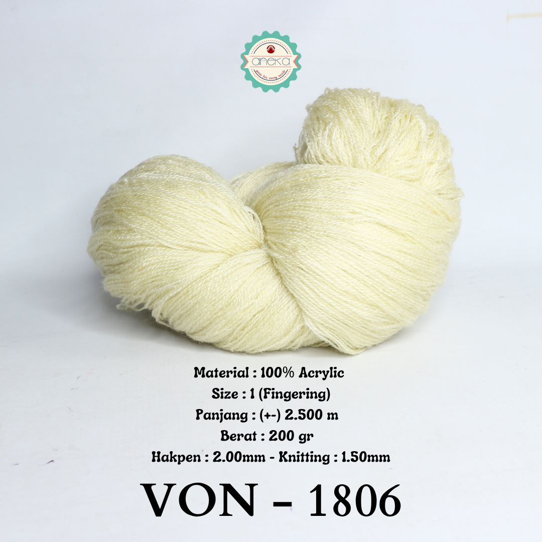 KATALOG - Benang Rajut Wool / Wol / Siet Yarn 200 gram VONEL (BENTUK HANK, TIDAK DIGULUNG) PART 2