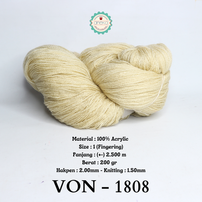 KATALOG - Benang Rajut Wool / Wol / Siet Yarn 200 gram VONEL (BENTUK HANK, TIDAK DIGULUNG) PART 2