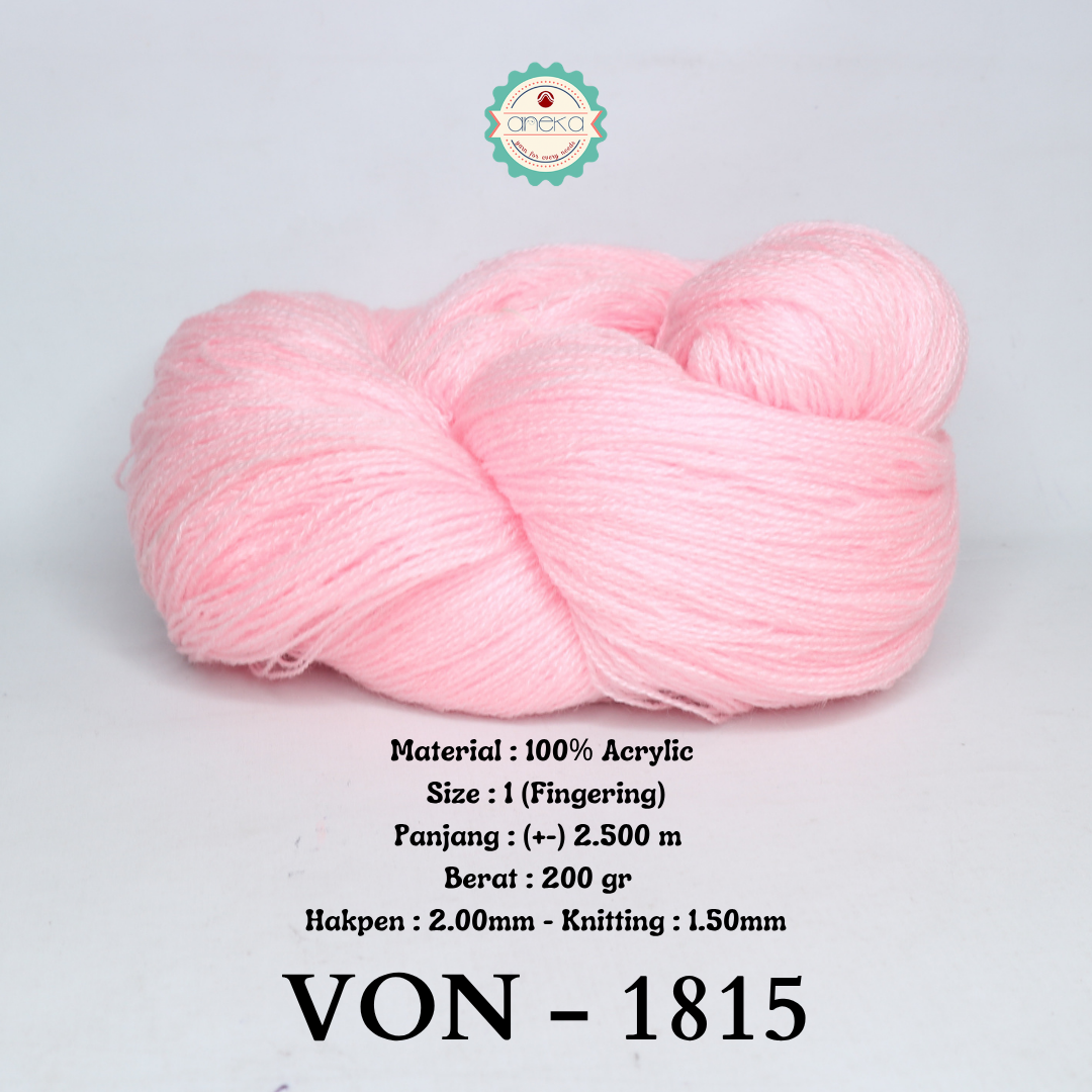 KATALOG - Benang Rajut Wool / Wol / Siet Yarn 200 gram VONEL (BENTUK HANK, TIDAK DIGULUNG) PART 2