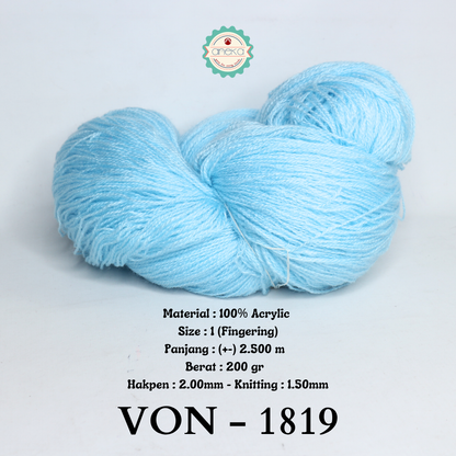 KATALOG - Benang Rajut Wool / Wol / Siet Yarn 200 gram VONEL (BENTUK HANK, TIDAK DIGULUNG) PART 3