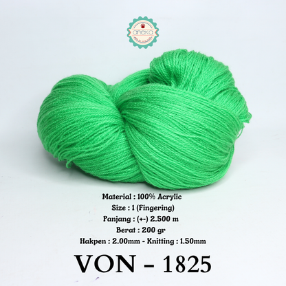KATALOG - Benang Rajut Wool / Wol / Siet Yarn 200 gram VONEL (BENTUK HANK, TIDAK DIGULUNG) PART 3