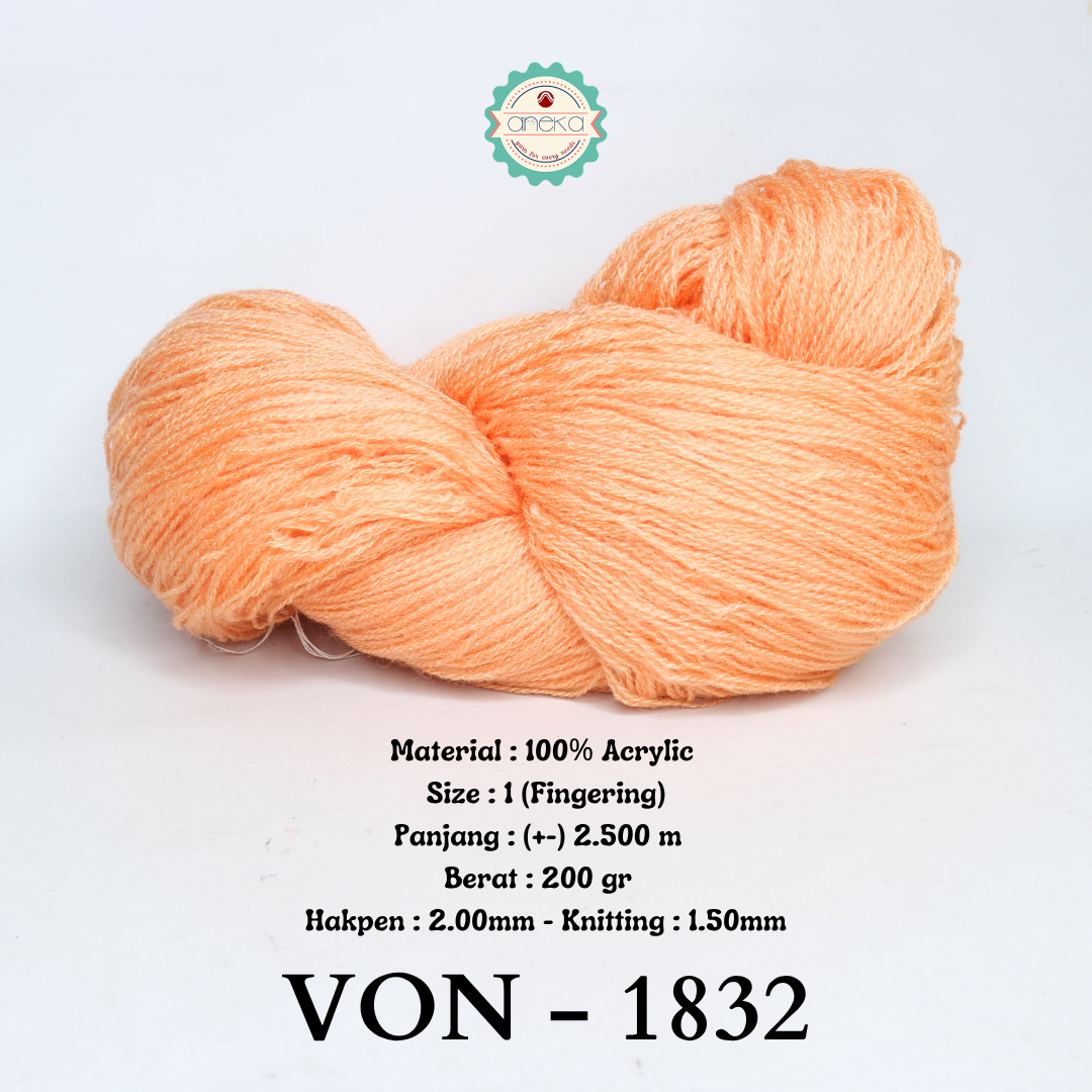 KATALOG - Benang Rajut Wool / Wol / Siet Yarn 200 gram VONEL (BENTUK HANK, TIDAK DIGULUNG) PART 2