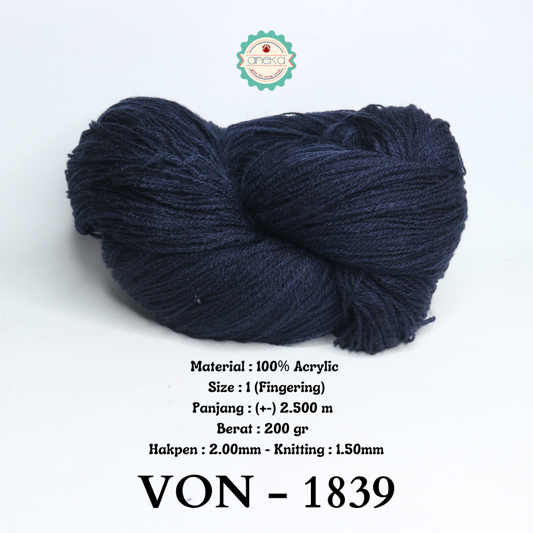 KATALOG - Benang Rajut Wool / Wol / Siet Yarn 200 gram VONEL (BENTUK HANK, TIDAK DIGULUNG) PART 3
