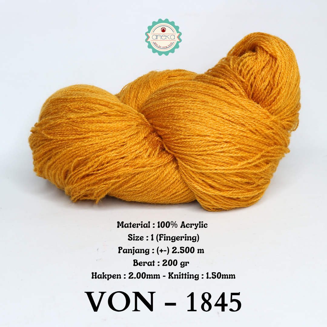 KATALOG - Benang Rajut Wool / Wol / Siet Yarn 200 gram VONEL (BENTUK HANK, TIDAK DIGULUNG) PART 1