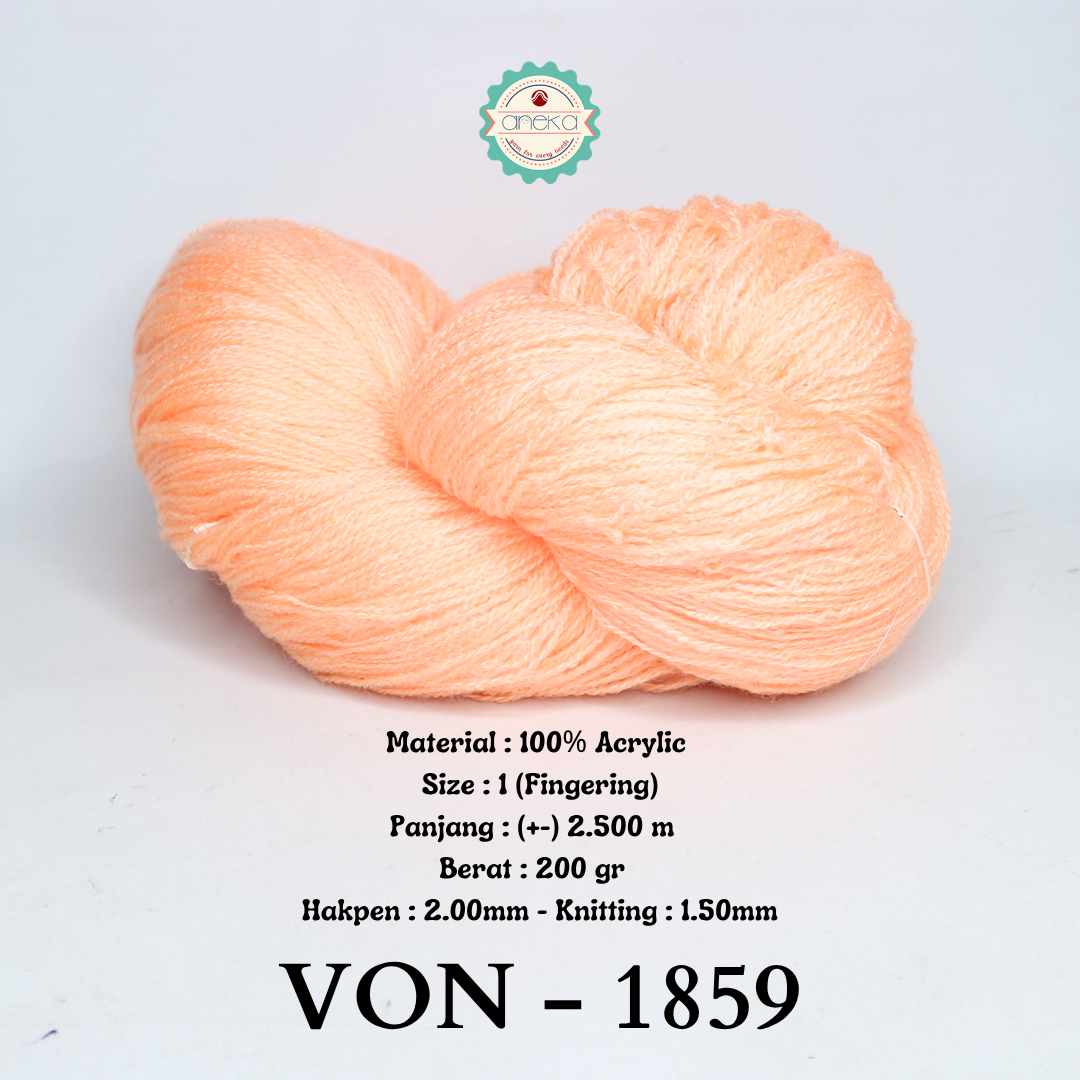 KATALOG - Benang Rajut Wool / Wol / Siet Yarn 200 gram VONEL (BENTUK HANK, TIDAK DIGULUNG) PART 2