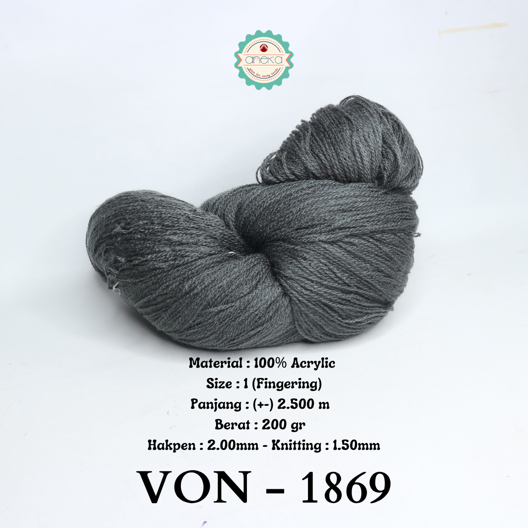 KATALOG - Benang Rajut Wool / Wol / Siet Yarn 200 gram VONEL (BENTUK HANK, TIDAK DIGULUNG) PART 1