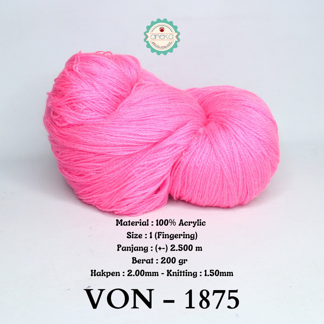 KATALOG - Benang Rajut Wool / Wol / Siet Yarn 200 gram VONEL (BENTUK HANK, TIDAK DIGULUNG) PART 2