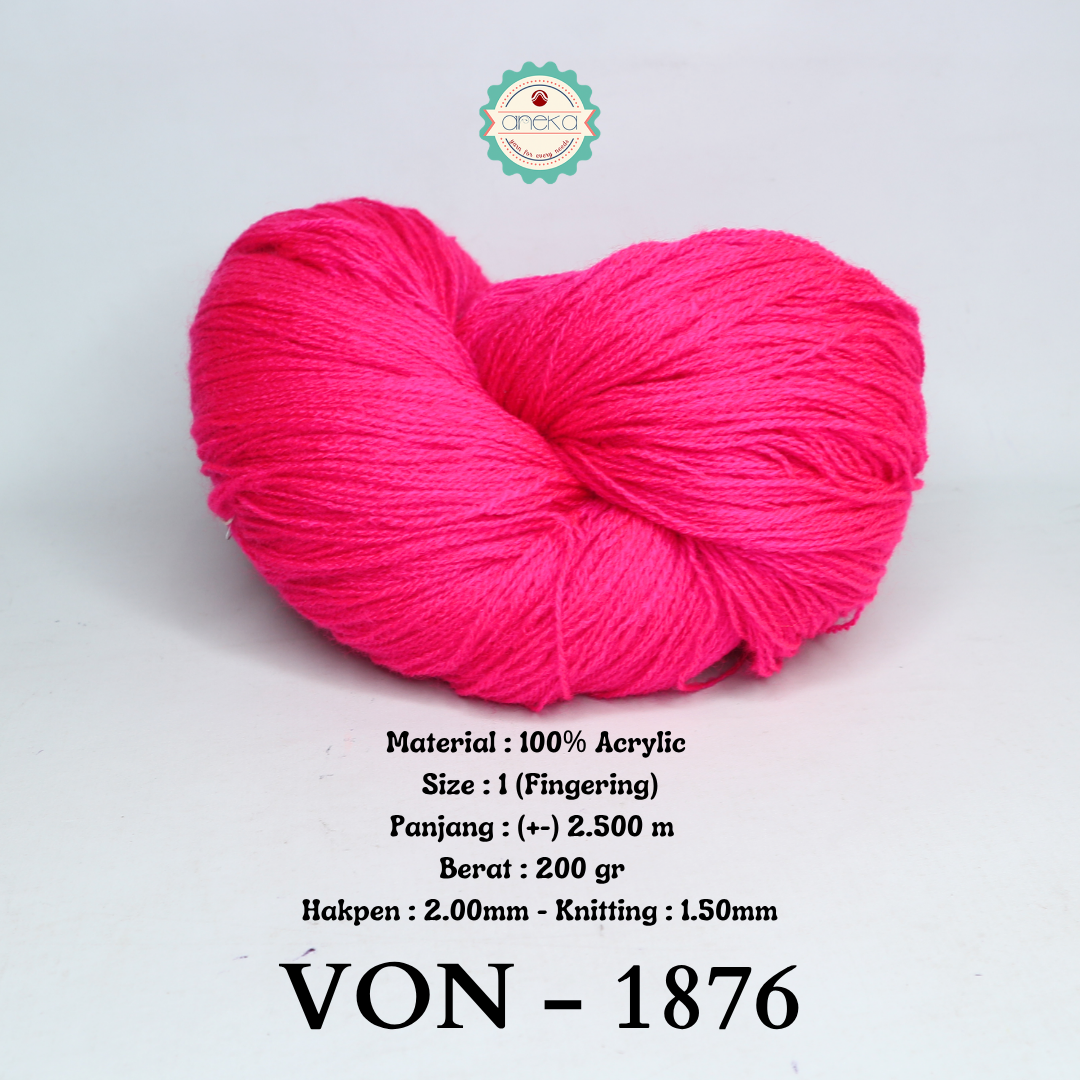 KATALOG - Benang Rajut Wool / Wol / Siet Yarn 200 gram VONEL (BENTUK HANK, TIDAK DIGULUNG) PART 2