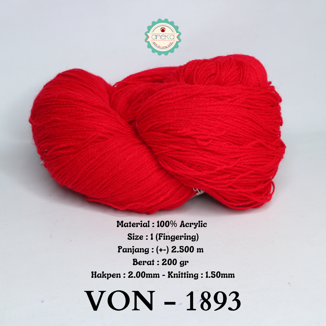 KATALOG - Benang Rajut Wool / Wol / Siet Yarn 200 gram VONEL (BENTUK HANK, TIDAK DIGULUNG) PART 1