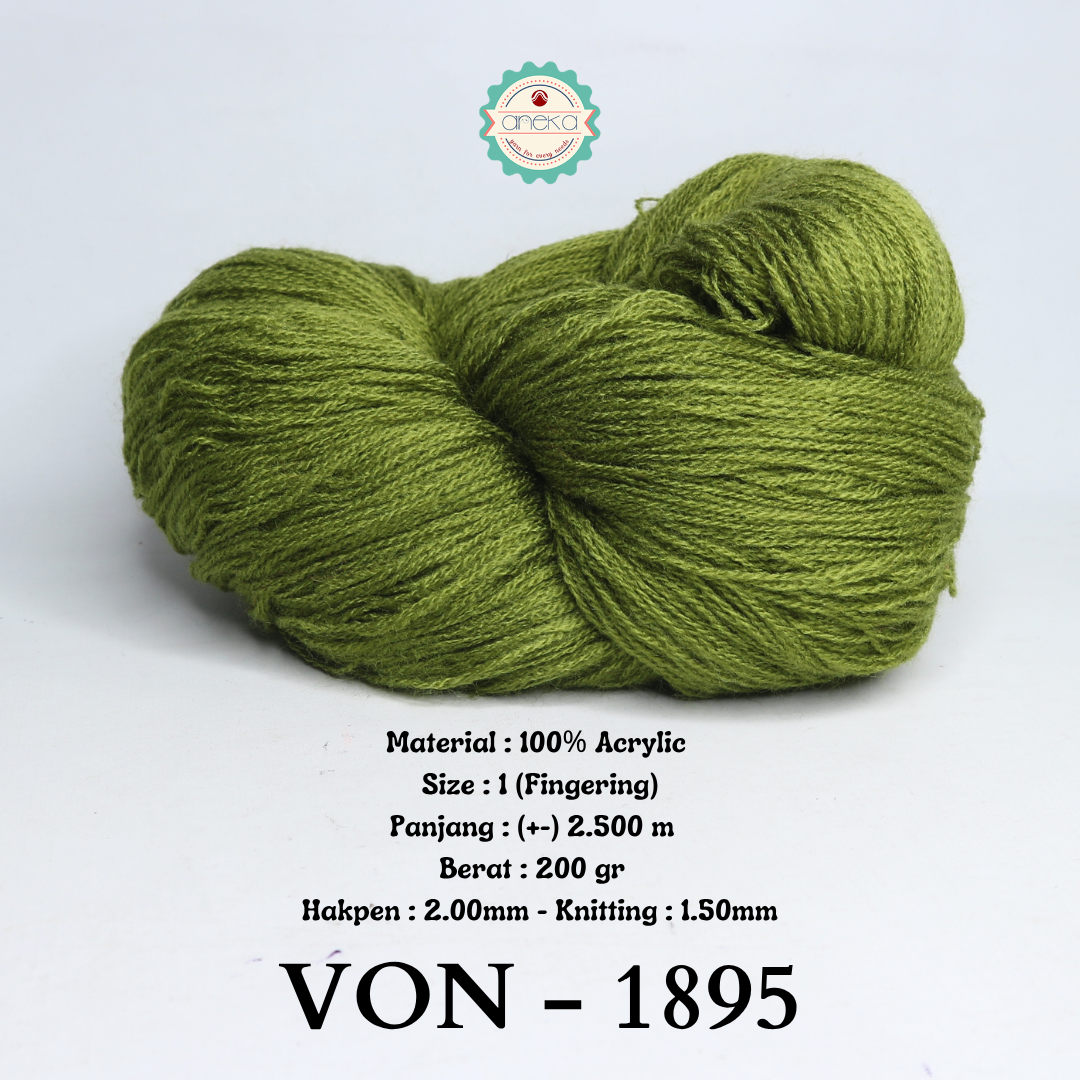 KATALOG - Benang Rajut Wool / Wol / Siet Yarn 200 gram VONEL (BENTUK HANK, TIDAK DIGULUNG) PART 2