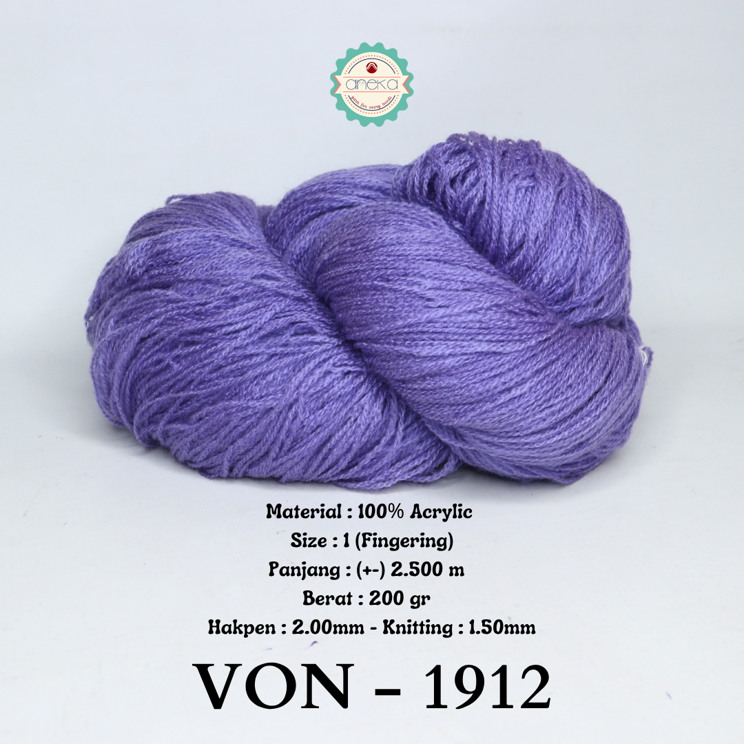 KATALOG - Benang Rajut Wool / Wol / Siet Yarn 200 gram VONEL (BENTUK HANK, TIDAK DIGULUNG) PART 2