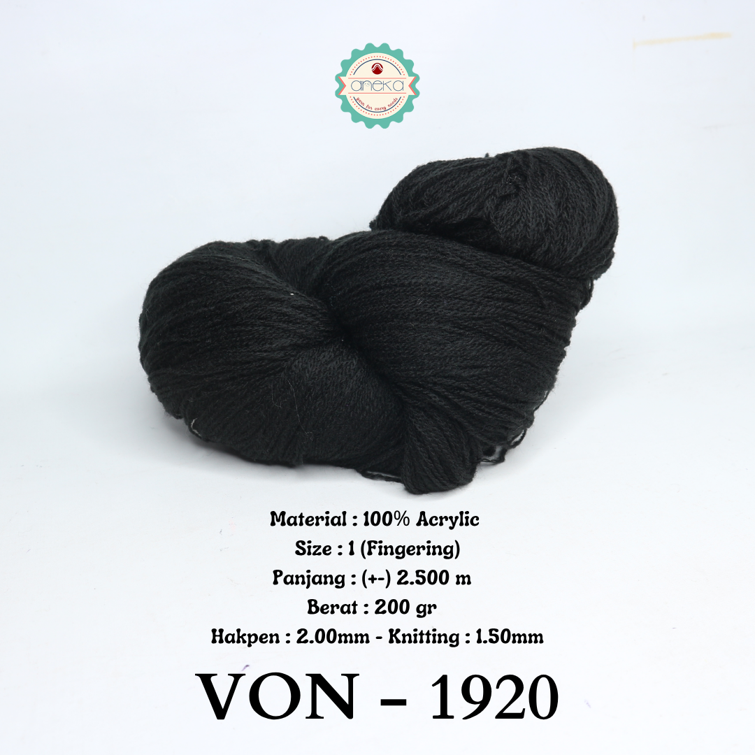 KATALOG - Benang Rajut Wool / Wol / Siet Yarn 200 gram VONEL (BENTUK HANK, TIDAK DIGULUNG) PART 1