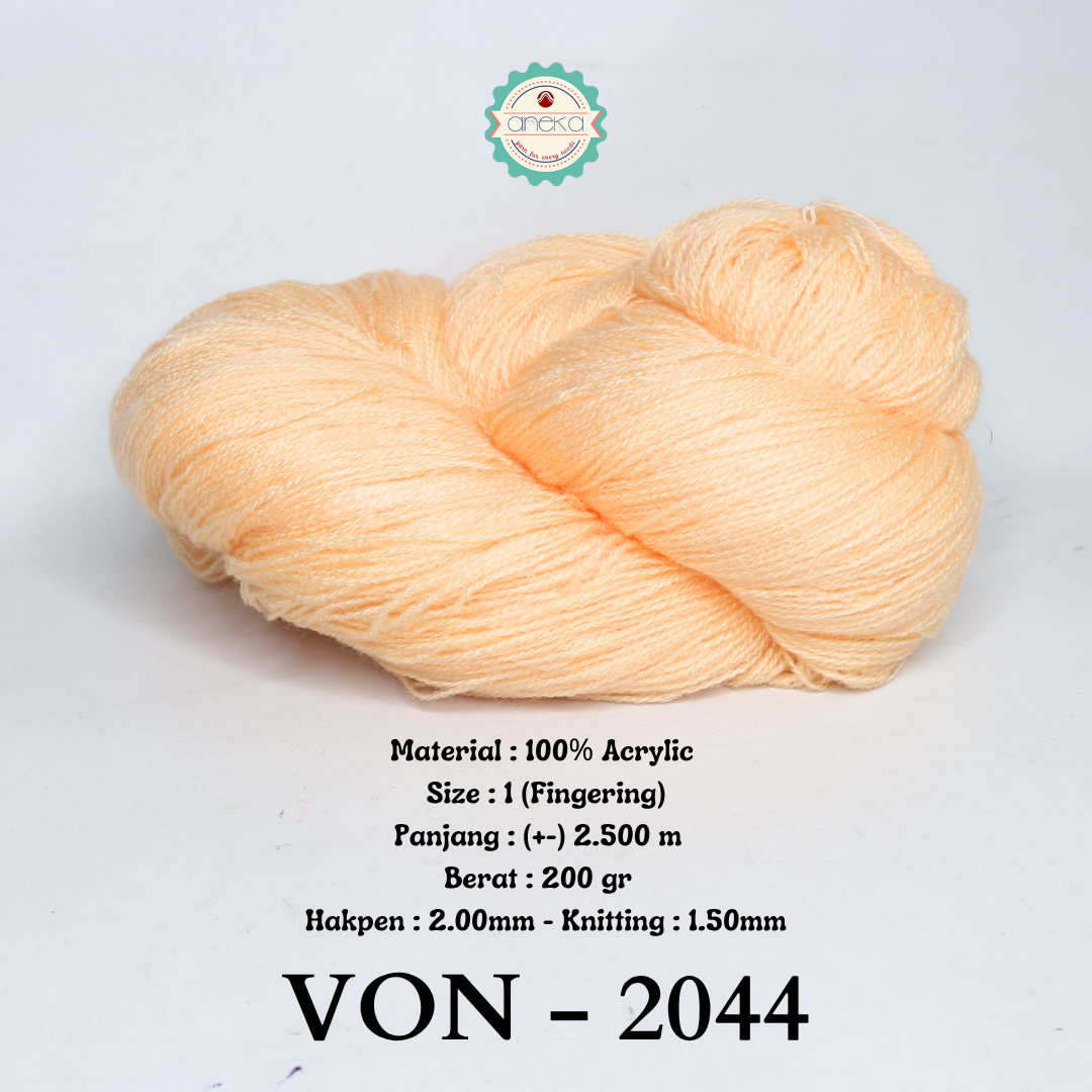 KATALOG - Benang Rajut Wool / Wol / Siet Yarn 200 gram VONEL (BENTUK HANK, TIDAK DIGULUNG) PART 2