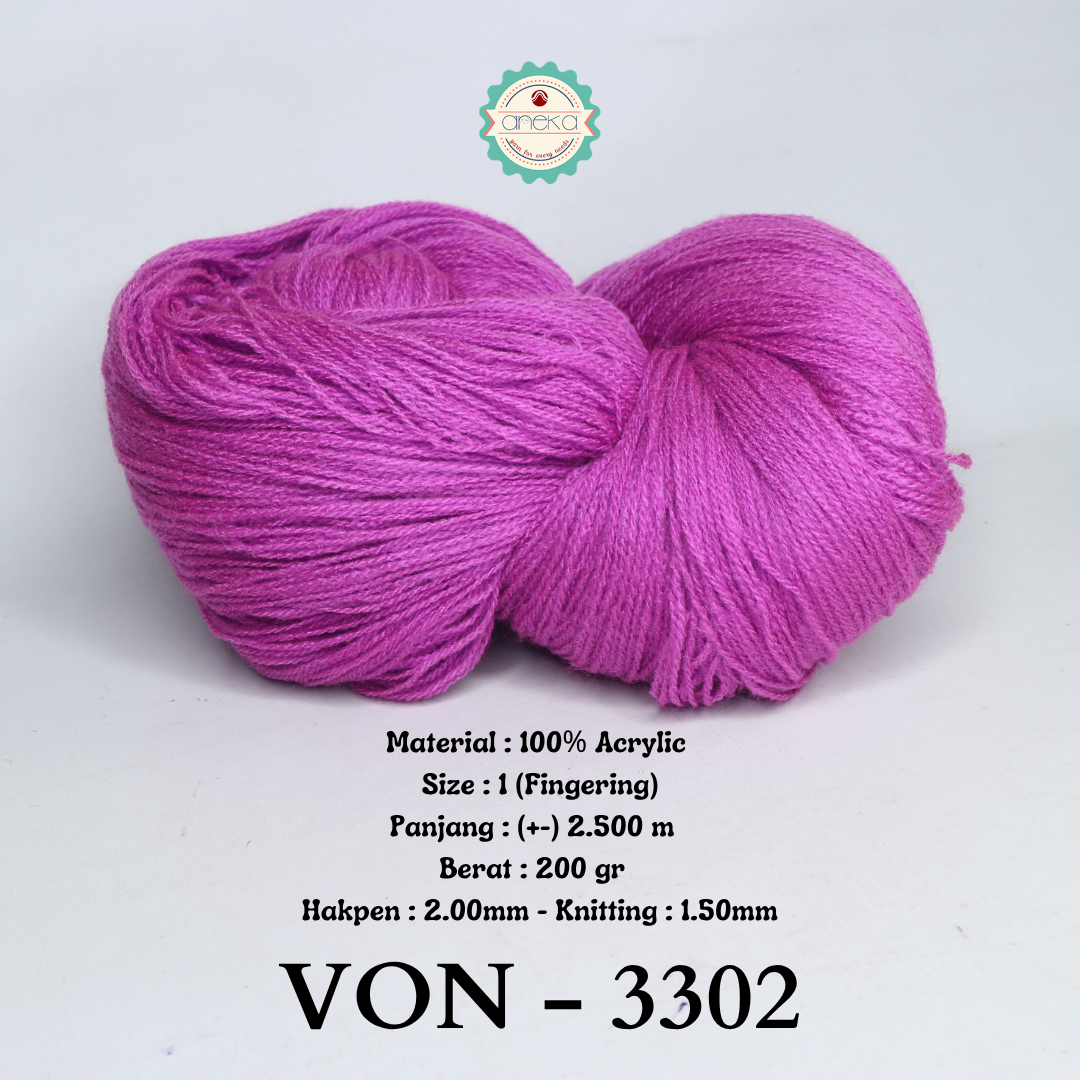 KATALOG - Benang Rajut Wool / Wol / Siet Yarn 200 gram VONEL (BENTUK HANK, TIDAK DIGULUNG) PART 2