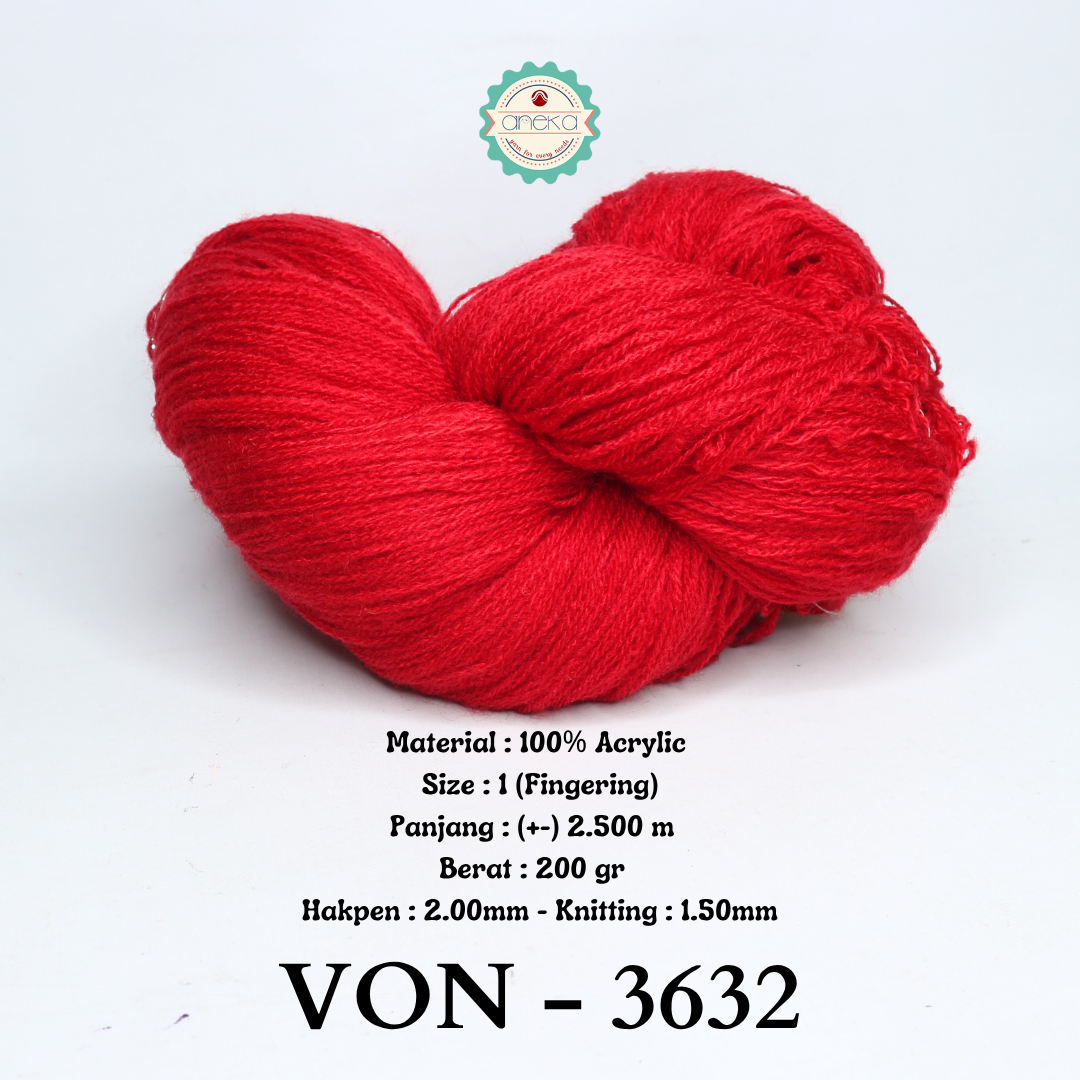 KATALOG - Benang Rajut Wool / Wol / Siet Yarn 200 gram VONEL (BENTUK HANK, TIDAK DIGULUNG) PART 1