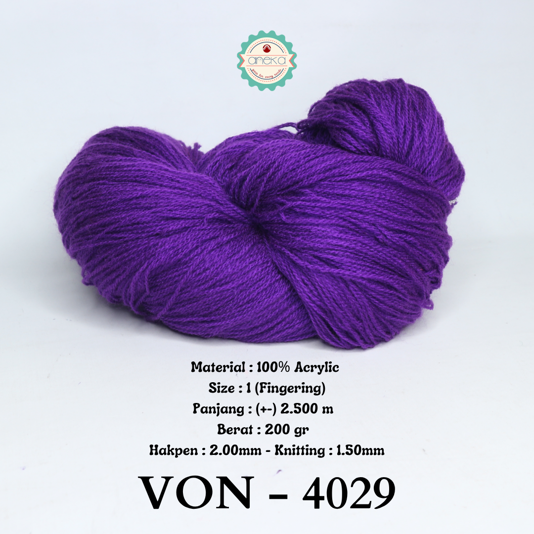 KATALOG - Benang Rajut Wool / Wol / Siet Yarn 200 gram VONEL (BENTUK HANK, TIDAK DIGULUNG) PART 2