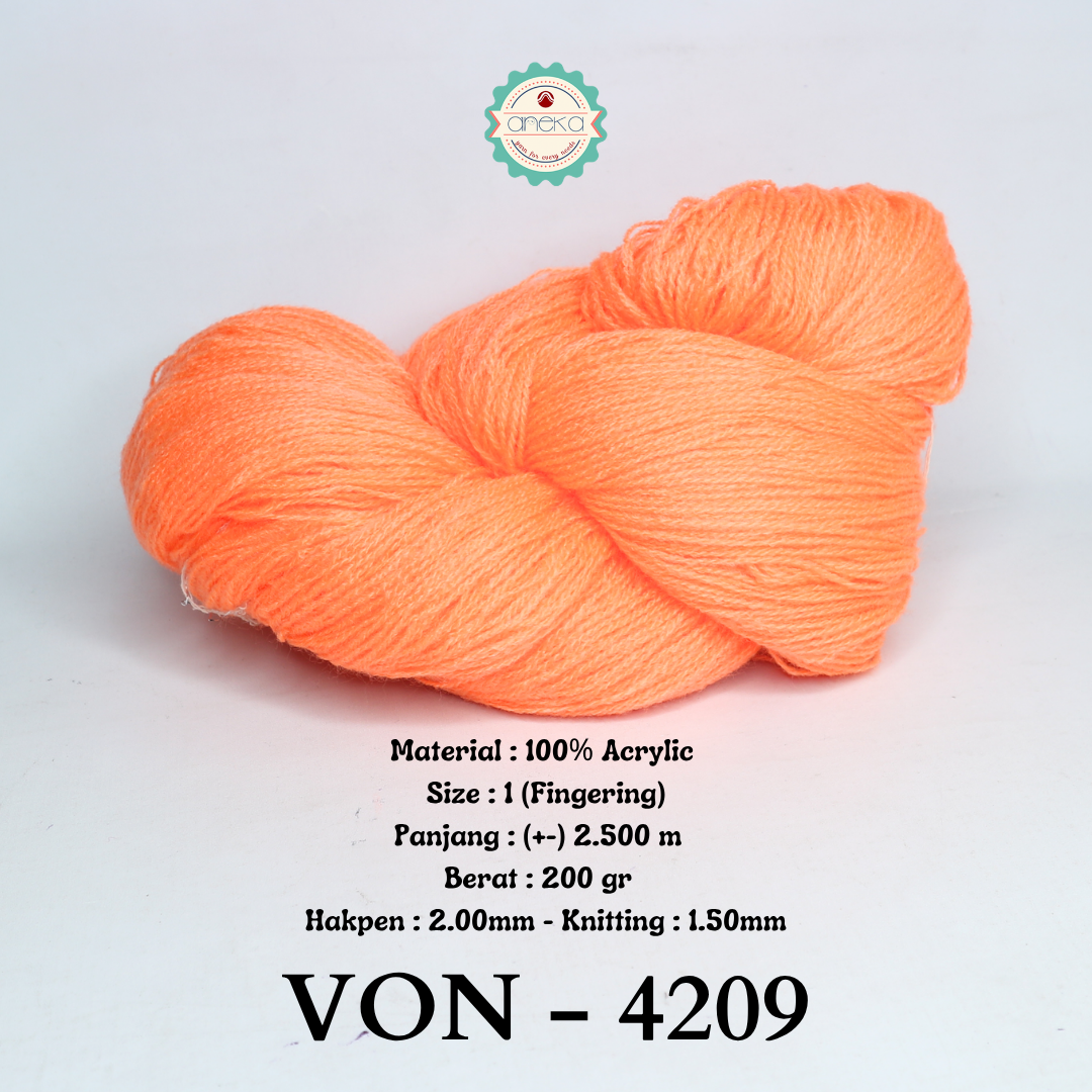 KATALOG - Benang Rajut Wool / Wol / Siet Yarn 200 gram VONEL (BENTUK HANK, TIDAK DIGULUNG) PART 2