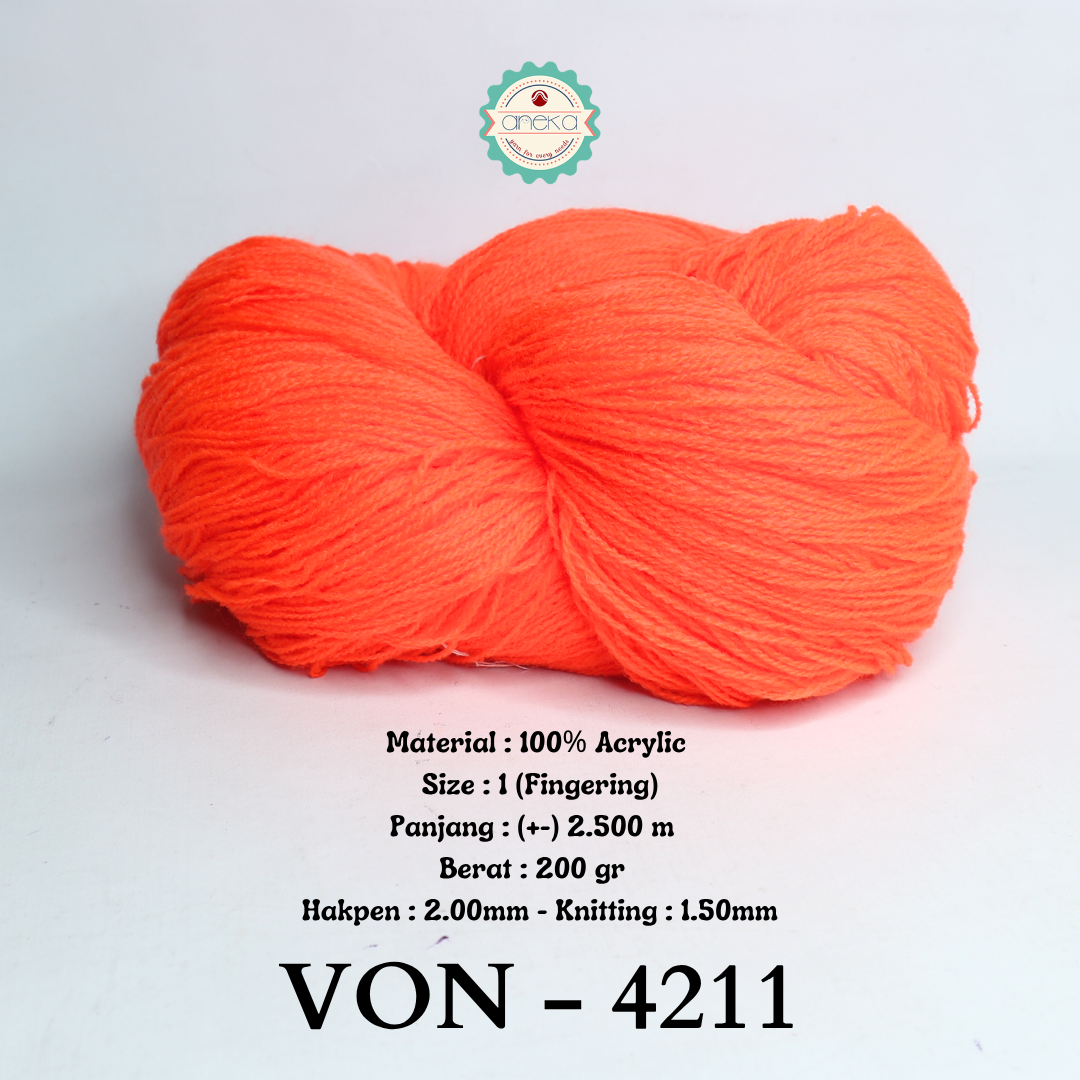 KATALOG - Benang Rajut Wool / Wol / Siet Yarn 200 gram VONEL (BENTUK HANK, TIDAK DIGULUNG) PART 1