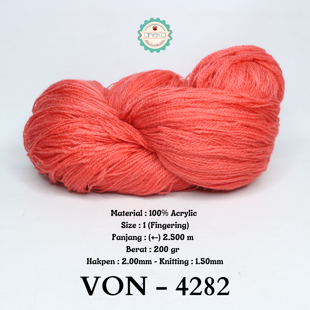 KATALOG - Benang Rajut Wool / Wol / Siet Yarn 200 gram VONEL (BENTUK HANK, TIDAK DIGULUNG) PART 1