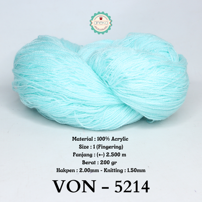 KATALOG - Benang Rajut Wool / Wol / Siet Yarn 200 gram VONEL (BENTUK HANK, TIDAK DIGULUNG) PART 3