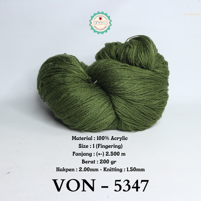 KATALOG - Benang Rajut Wool / Wol / Siet Yarn 200 gram VONEL (BENTUK HANK, TIDAK DIGULUNG) PART 2