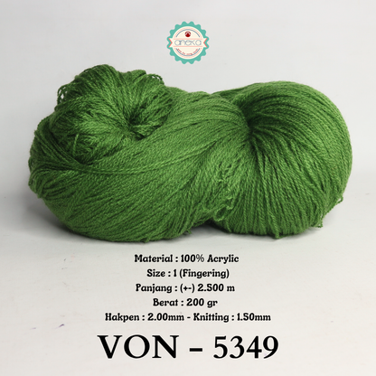 KATALOG - Benang Rajut Wool / Wol / Siet Yarn 200 gram VONEL (BENTUK HANK, TIDAK DIGULUNG) PART 2