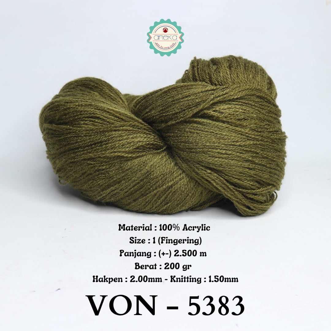 KATALOG - Benang Rajut Wool / Wol / Siet Yarn 200 gram VONEL (BENTUK HANK, TIDAK DIGULUNG) PART 2