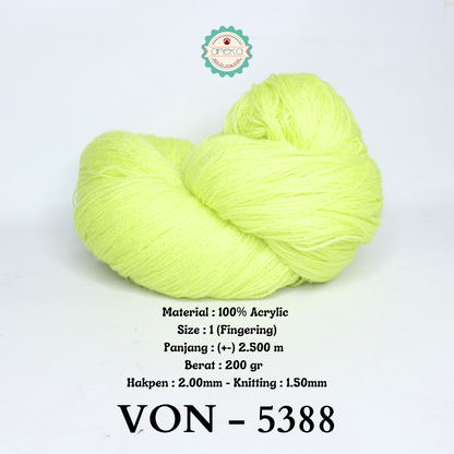 KATALOG - Benang Rajut Wool / Wol / Siet Yarn 200 gram VONEL (BENTUK HANK, TIDAK DIGULUNG) PART 3