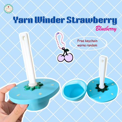 KATALOG - [PREORDER] 3D Print MIni Blossom Yarn Dispenser Holder / Wadah Benang Portable Lucu