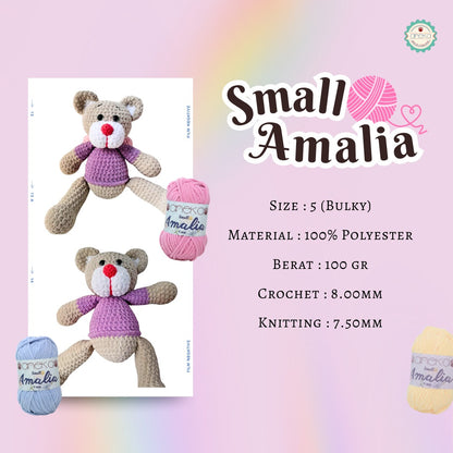 KATALOG - Benang Rajut Small Amalia / Chenille Crochet Knitting Yarn