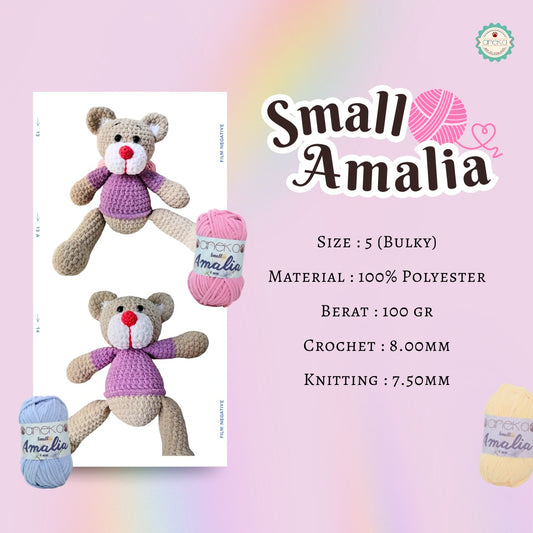 KATALOG - Benang Rajut Small Amalia / Chenille Crochet Knitting Yarn
