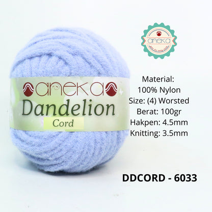 KATALOG - Benang Rajut Dandelion Cord / Crochet Knitting Cord Yarn