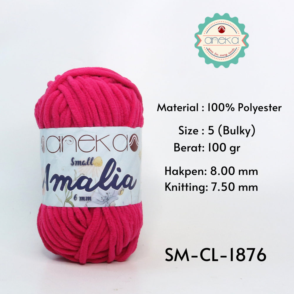 KATALOG - Benang Rajut Small Amalia / Chenille Crochet Knitting Yarn